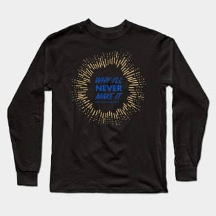 Blue and Gold WINMI Starburst Long Sleeve T-Shirt